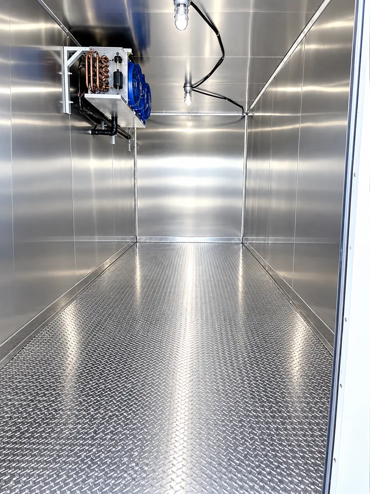 Refrigerated trailer interior cooling system