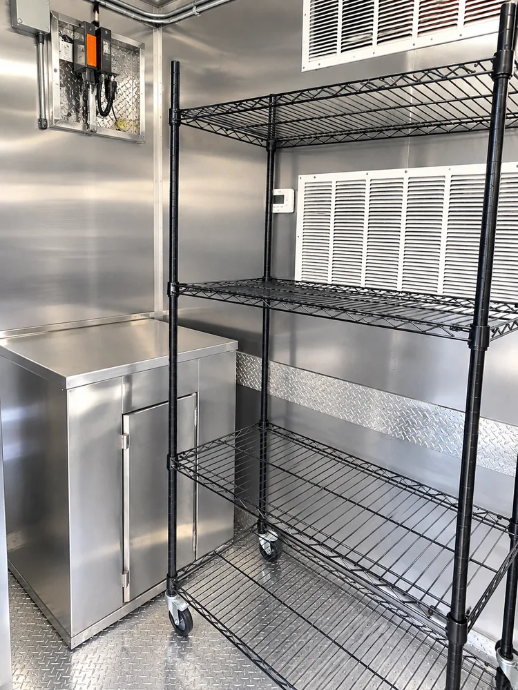 26ft baby bulk kitchen trailer interior